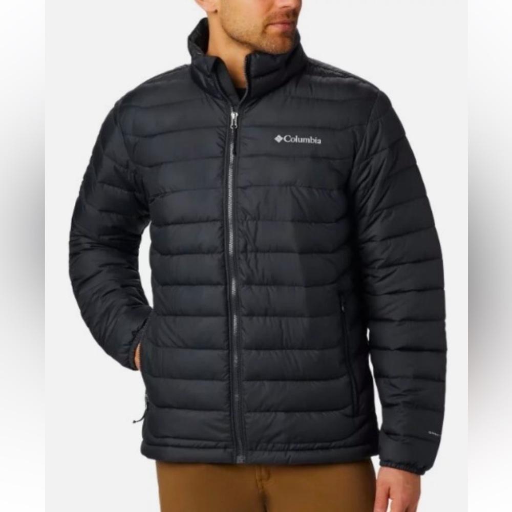 Columbia Men’s Thermal Coil Jacket, Black, Size XL Excellent Condition